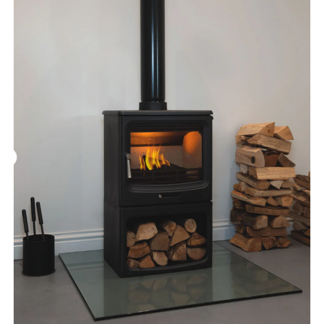 F2 Fires Vue Landscape Wood Burning / Multifuel Ecodesign Logstore Stove