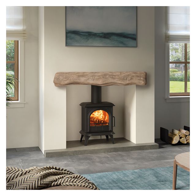 Stovax Huntingdon 20 Eco Multi-Fuel Stove with Clear Door
