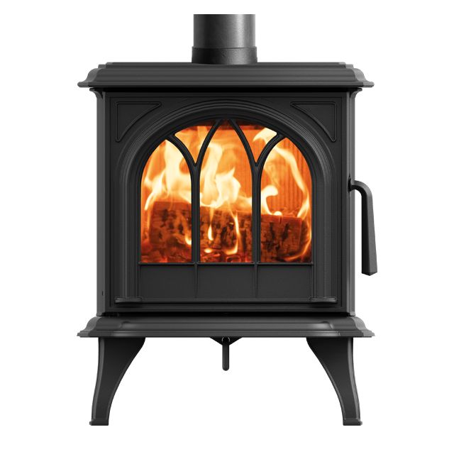 Stovax Huntingdon 20 Eco Wood Burning Stove with Tracery Door