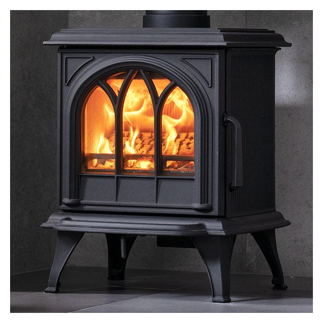 Stovax Huntingdon 20 Eco Multi-Fuel Stove with Tracery Door