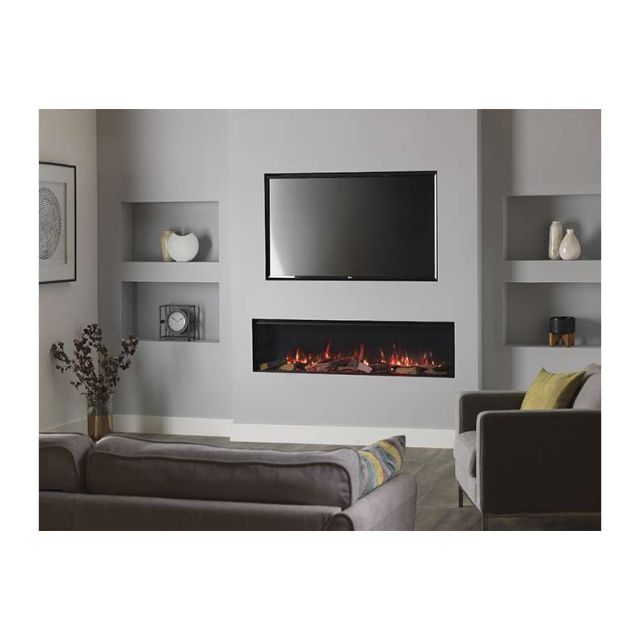 VISION E-LINE SOLUS VS150 LED MEDIA WALL ELECTRIC FIRE