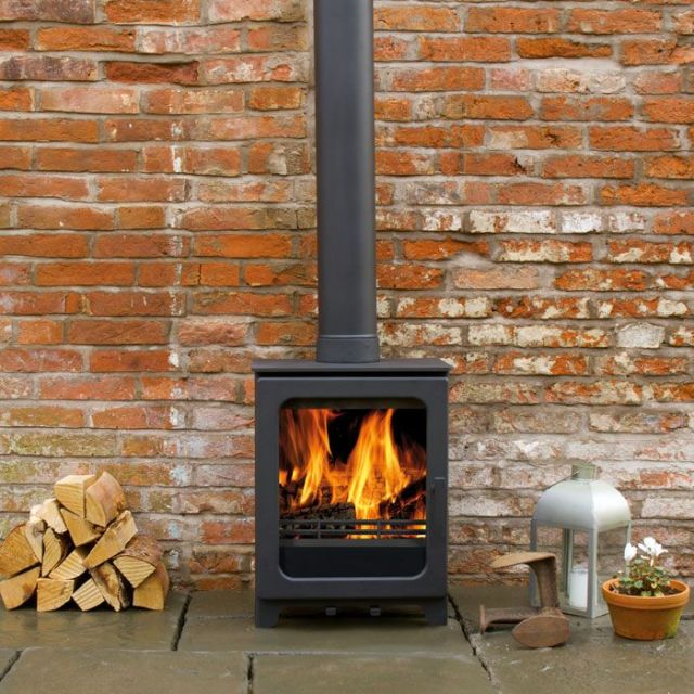 ACR WOODPECKER WP5 ECO DESIGN MULTIFUEL / WOOD BURNING STOVE