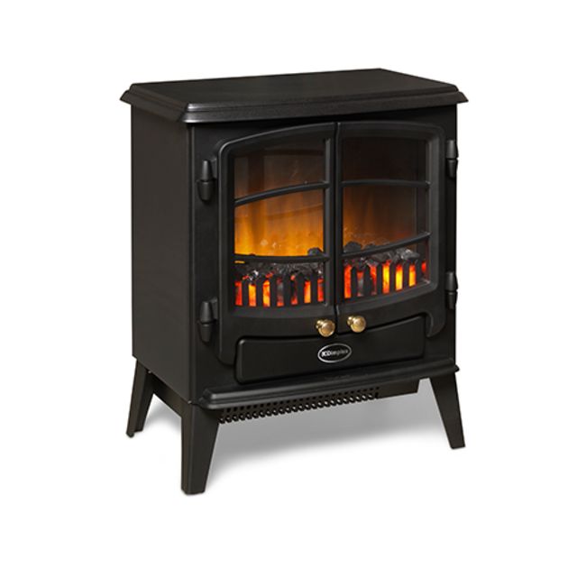 Elbe Freestanding Optiflame Electric Stove