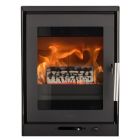 Heta Inspire 40i Multifuel Cassette Fire - Frontal Black Frameless/Edge