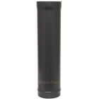 600mm Plain Stove Pipe (5 inch) Matt Black