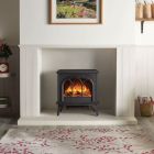 Gazco Huntingdon 40 Electric Stove with Clear Door