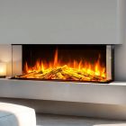 Celsi DLX 1000 Built-In 3-Sided Glass Smart Electric Fire