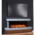 Katell Cento Deep Italia Wall Mounted Electric Fireplace