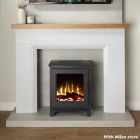 Firetti New York Electric Stove Fireplace Suite