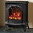 Gazco Huntingdon 20 Electric Stove with Tracery Door