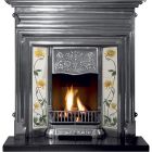 Gallery GECIF48 Edwardian Cast Iron Fireplace - Black