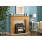 Valor Helmsley Electronic Ignition Radiant Gas Fire - Black