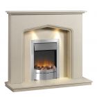 Caterham Atlanta 48 Inch Fireplace - Beige Marfil