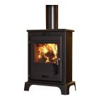 Portway Dalton Smoke Exempt Multifuel Stove - Matte Black