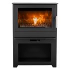 Heta Inspire 55H Logstore Multifuel Stove