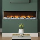 FLARE Collection by Be Modern Invision 1250 1-2-3 Sided Electric Fire