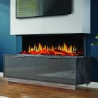 Katell Modena Luminosa 69" Electric Fireplace Media Unit