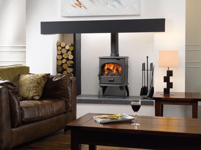 Dovre 250MFR Multifuel Stove - Matte Black / Riddling Grate