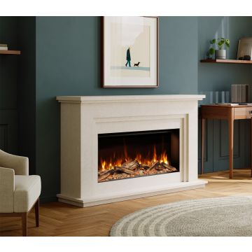 Evonic Bourton FS Marble Fireplace Suite