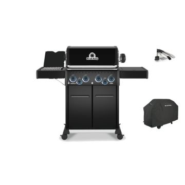 Broil King Baron 490IRX Shadow BBQ FREE COVER, TOOL SET & GRIDDLE