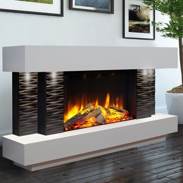 Celsi DLX 600 Toronto HD Illumia Electric Fireplace Suite