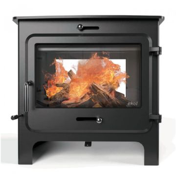 Ekol Clarity Double Sided Multi-Fuel / Wood Burning Stove