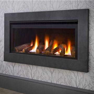 Crystal Boston Wide Gas Fire