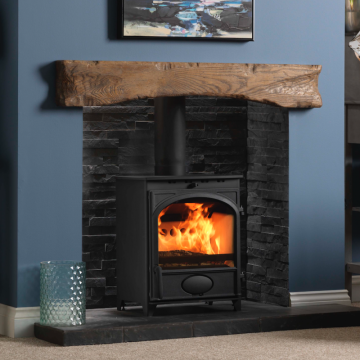 Fireline FA8 Multi-Fuel Stove with Arched Door