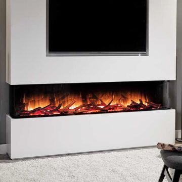 Flamerite Radia 1800 1-2-3 Sided Electric Fire