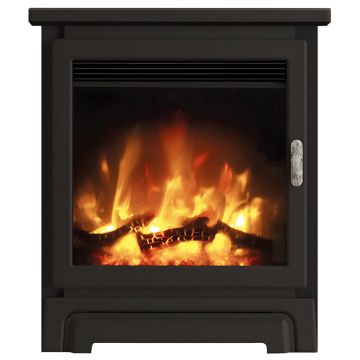 FLARE Beam Timber Stove Front 16" Electric Fire