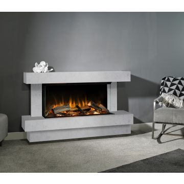 Evonic e-lectra Heathcote 1500 Electric Fireplace Suite