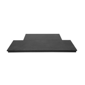 Caterham Honed Granite Hearth Set