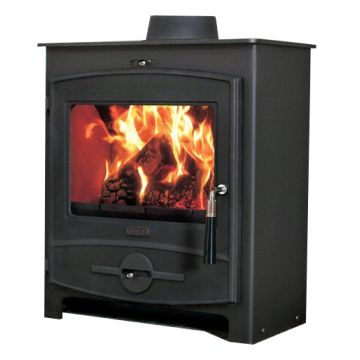 Portway No 2 CV07 Smoke Exempt Multifuel Stove - Matte Black