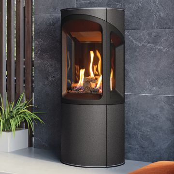 Gazco Onyx Liv 3 Gas Stove Balanced Flue