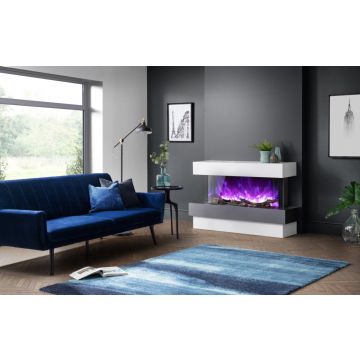 AGA Rayburn Stratus Tru View 100 Electric Fireplace Suite