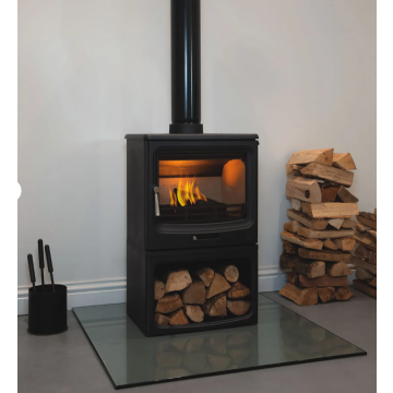 F2 Fires Vue Landscape Wood Burning / Multifuel Ecodesign Logstore Stove