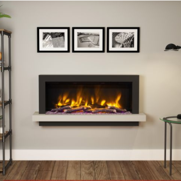 Be Modern 51" Huxton Pryzm 5D 1000 Timber Wall/M Suite