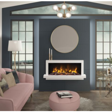 Be Modern 51" Huxton Pryzm 5D 1000 Timber Wall/M Suite Ash White