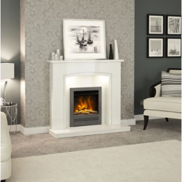 Be Modern Pryzm 16" Electric Fire - Edge Black Nickel Fascia