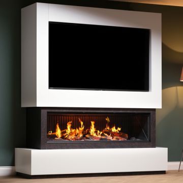 Vision E-Line Solus iX15 Electric Fire Media Wall