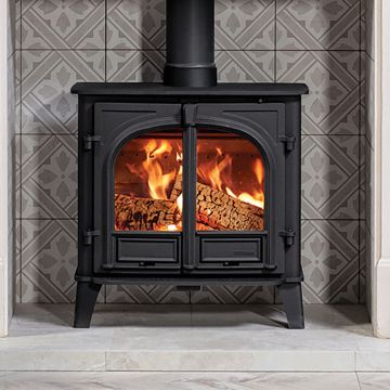Stovax Stockton 8 Eco Multifuel Stove with Double Door