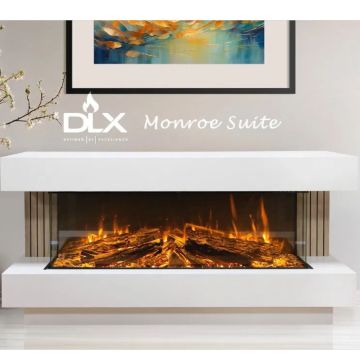 Celsi DLX Monroe 1250 Electric Fire Suite