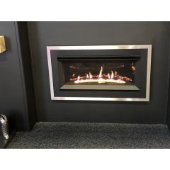 Crystal Connelly Curve Gas Fire