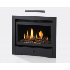 Crystal Fires Connelly Collection Reno HE Log Gas Fire - Black
