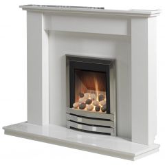 Caterham Heathfield 50 Inch Fireplace - Arctic White