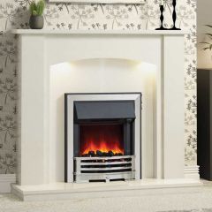 Be Modern Somerton 48" Marble Fireplace Suite