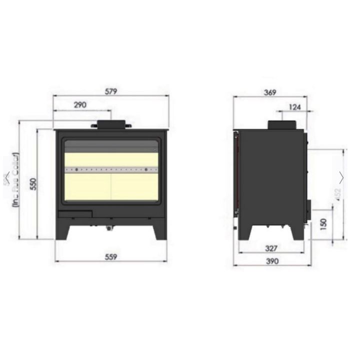 Hunter Allure 7 Eco Wood Burning Stove