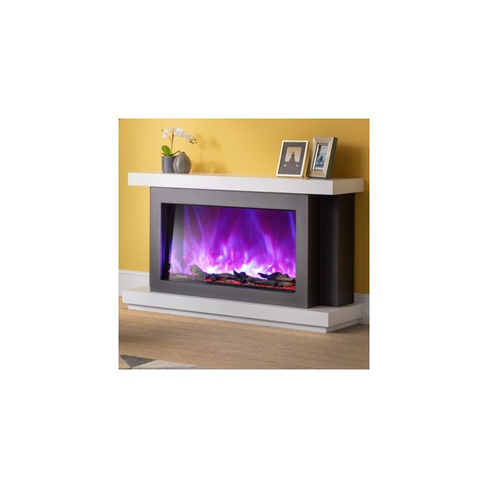 AGA Rayburn Stratus 125 Extra Tall Electric Fireplace Suite