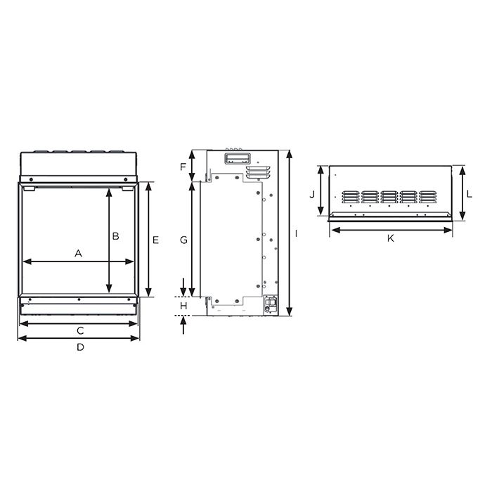 Gazco eReflex 55RW Electric Fire