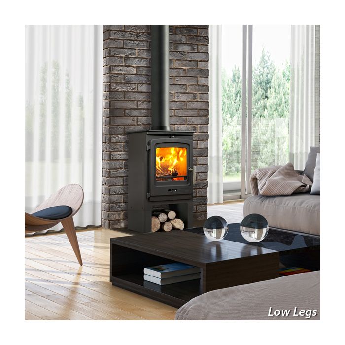 Portway P1 Contemporary Multi-Fuel Stove